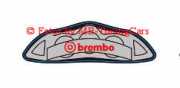 Brembo Sport Bremsbacken - Silber- Aufkleber